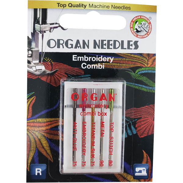 Organ Needles Embroidery Combi Box - View 2